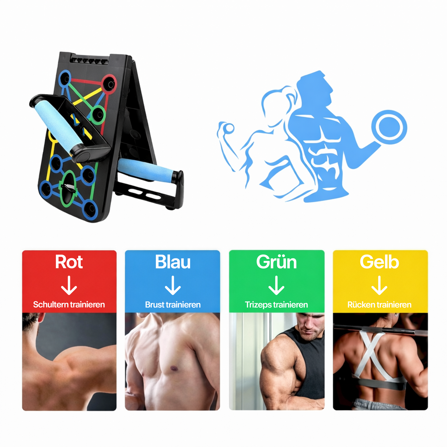 Liegestützbrett Pro